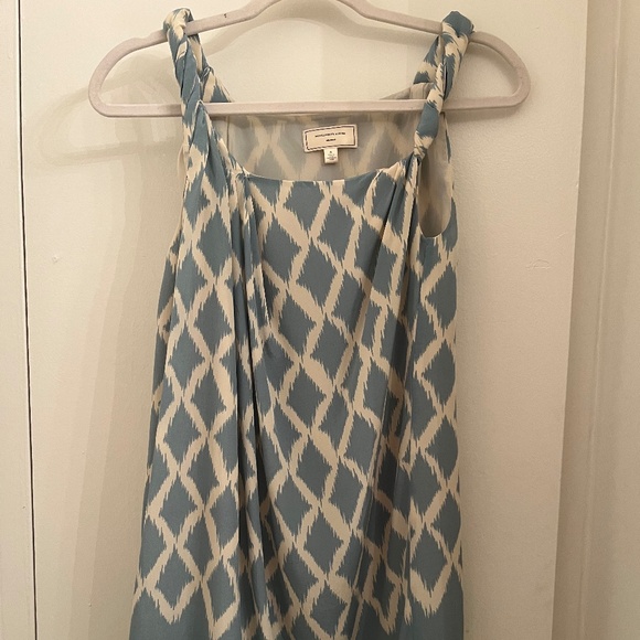 Blue and white dress - Picture 1 of 3